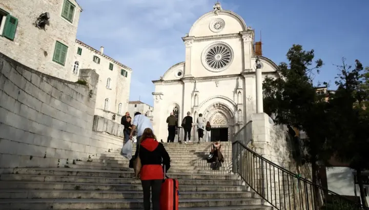Church of Gospa van Grada in Croatia. Photo: portal B92.net