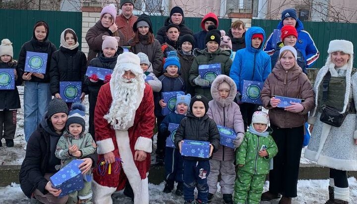 Charity event in the Kherson Diocese. December 28, 2025 Photo: press service of the Kherson Diocese