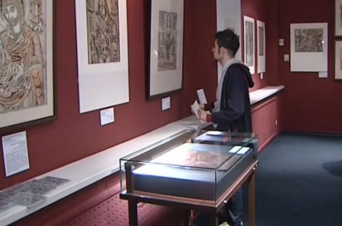 Выставка "Греческая бумажная икона" прошла в Петербурге