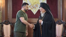 Zelensky thanks Phanar and Vatican for their support