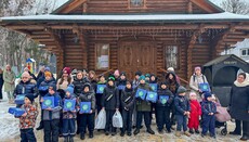 UOC Social Dept. delivers Christmas gifts to IDPs and disabled children