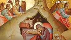 U.S. military chaplains greet Orthodox believers on Christmas on January 7