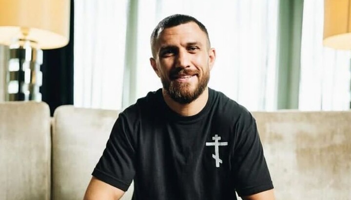 Vasyl Lomachenko. Photo: Lomachenko's Facebook