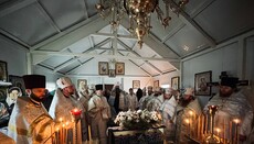 Митрополит Варсонофій звершив Літургію в гнаній парафії УПЦ у Стрижавці