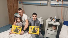 УПЦ подарувала різдвяні подарунки пацієнтам і персоналу «Охматдиту»