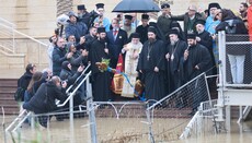 Єрусалимський Патріарх Феофіл освятив води Йордану