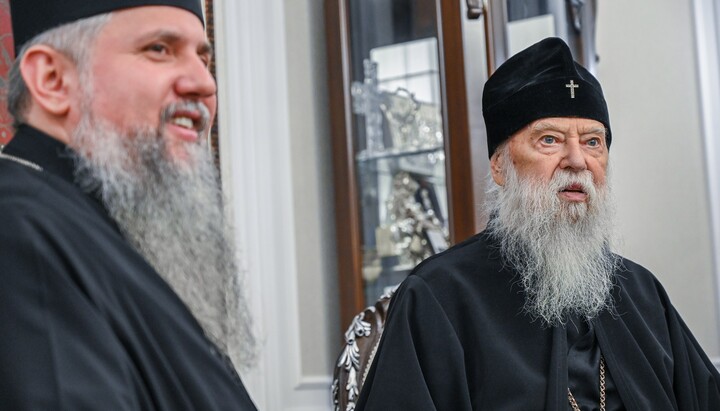 Dumenko and Filaret. Photo: OCU