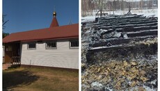 У Ровжах Київської області згорів храм УПЦ, парафіяни підозрюють підпал
