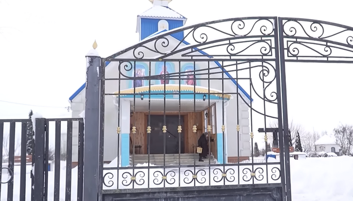 Храм УПЦ в селе Кузьмин. Фото: «Радио свобода»
