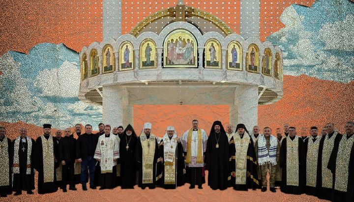 Захід з молитвою про "єдність" у соборі УГКЦ. Фото: СПЖ