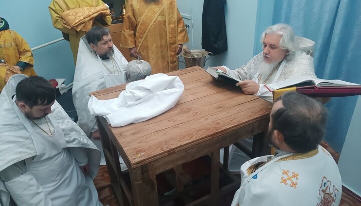 Consecration of the new Three-Saint Church in Romny. Photo: Facebook