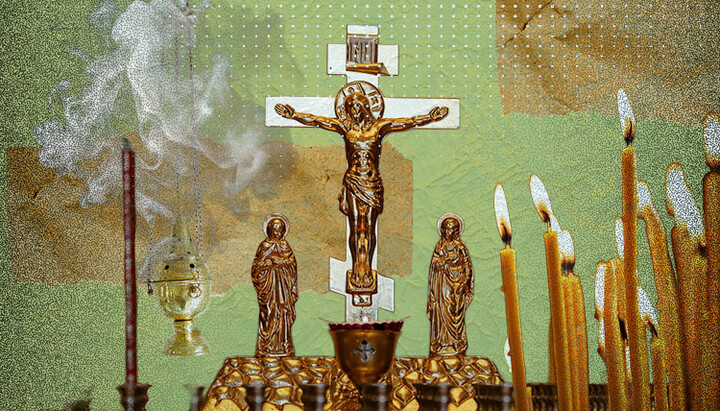 Prayer for the deceased. Photo: UOJ