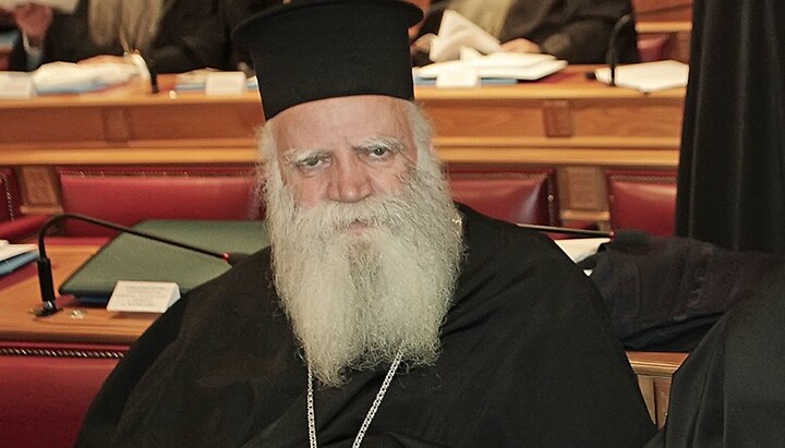 Митрополит Китирский Серафим. Фото: Orthodoxia News Agency