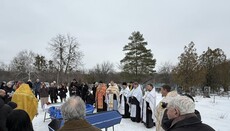 Священники Харьковской епархии совершили отпевание погибших в Богодухове