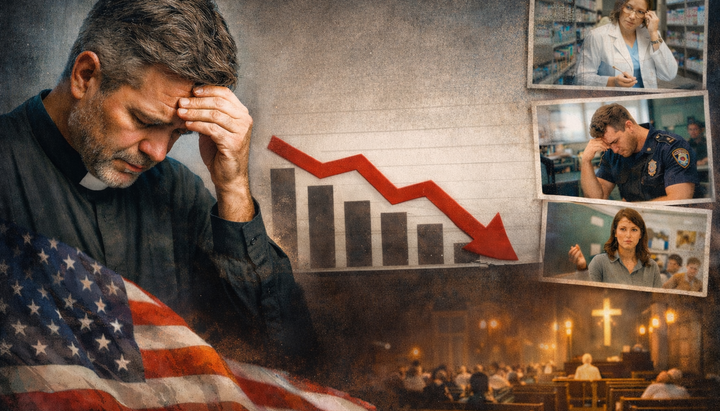 Иллюстративное изображение по данным опроса Gallup в США. Фото: открытые источники