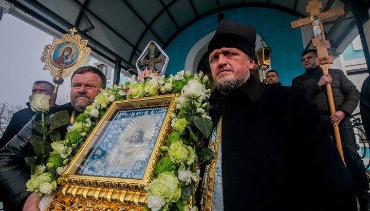 Білівська ікона Божої Матері «Віднайдення загиблих». Фото: Фейсбук-сторінка митрополита Антонія