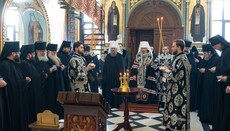 Блаженніший Онуфрій звершив литію за загиблими воїнами