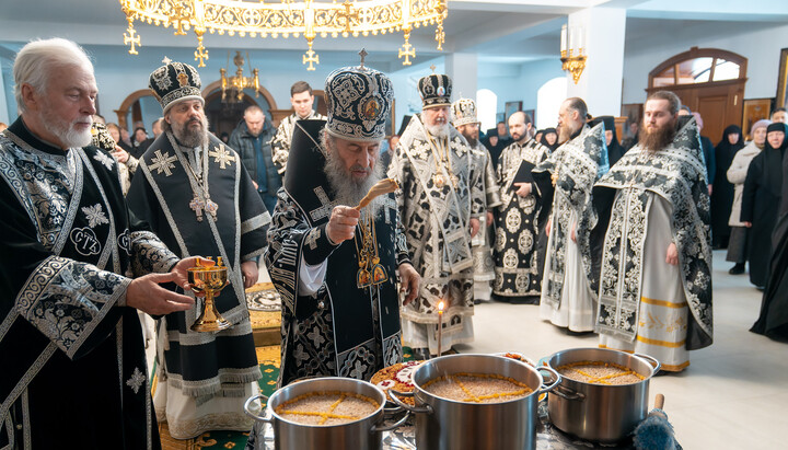 Блаженнейший Митрополит Онуфрий в Феофании. Фото: УПЦ