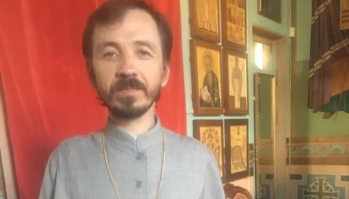 Archpriest Vitaly Agafonov. Photo: the priest's Facebook