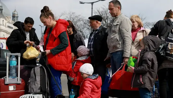 Ukrainian refugees in Poland. Photo: Deutsche Welle