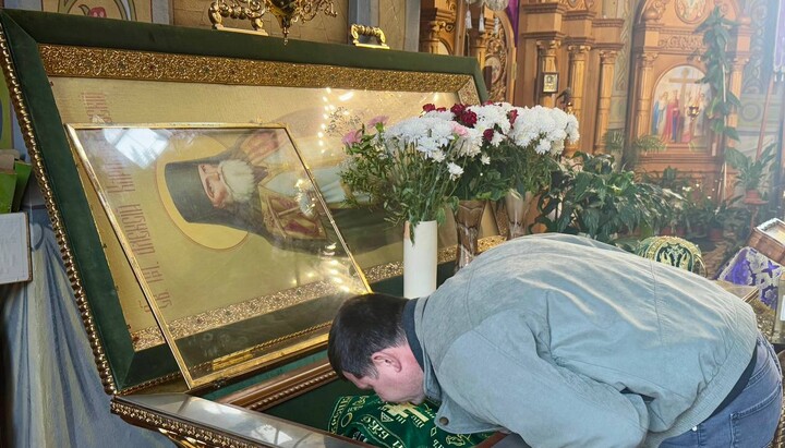 Мощі прп. Олексія Карпаторуського. Фото: Хустська єпархія