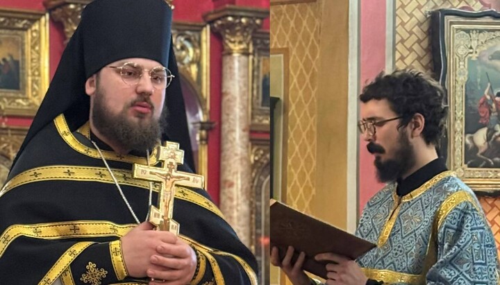 Иеромонах Даниил и послушник Вадим из Покровского монастыря Харькова. Фото: СПЖ