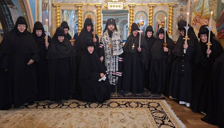 Постриг во Флоровском монастыре Киева. Фото: УПЦ
