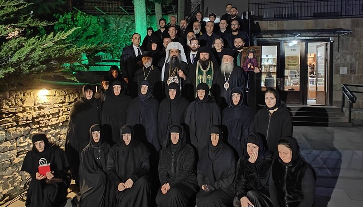 Патріарх Даниїл в монастирі Самтавро. Фото: прес-служба Болгарського Патріархату