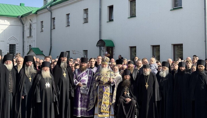 Братія Милецького монастиря. Фото: «Перший Козацький»