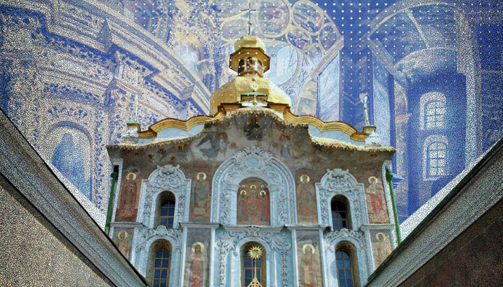 Троїцька надбрамна церква Києво-Печерської лаври. Фото: СПЖ