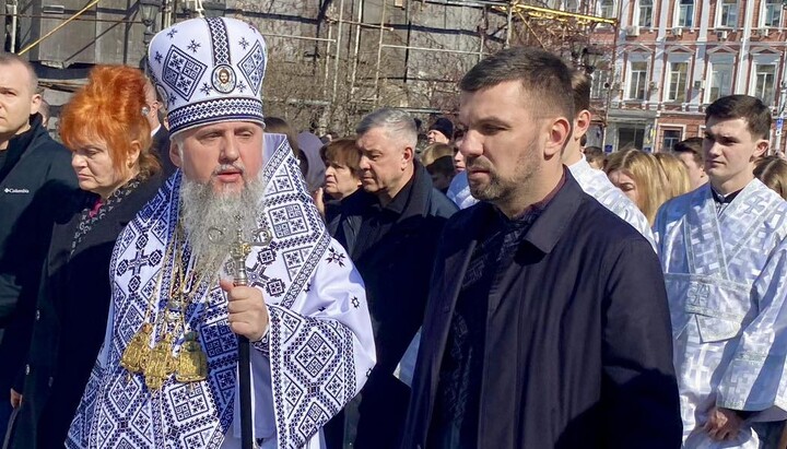 Гузь (справа) с Сергеем Думенко. Фото: Фейсбук Гузя