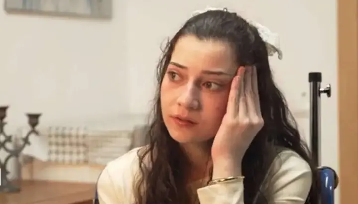 Noelia Castillo Ramos during the interview with Y ahora Sonsoles. Photo: interview screenshot