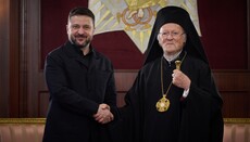Zelensky discusses “development of the Church in Ukraine” with Phanar head