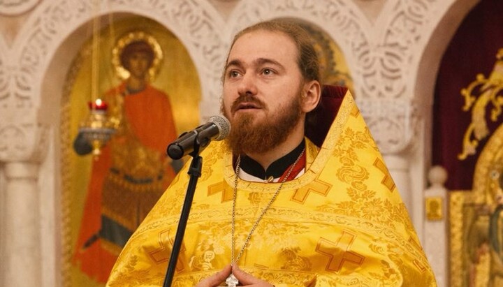 Настоятель храму Різдва Богородиці в Довжку протоієрей Олександр Окружко