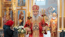 His Beatitude officiates liturgy at St Florus Convent on Bright Monday