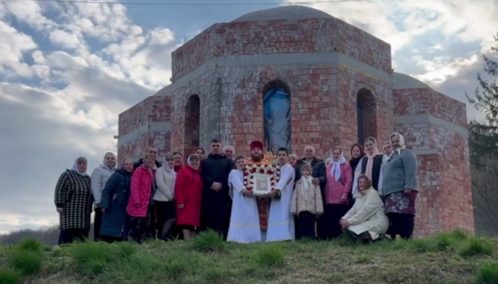 Приход УПЦ Параскевы Сербской в селе Червоная Диброва. Фото: СПЖ