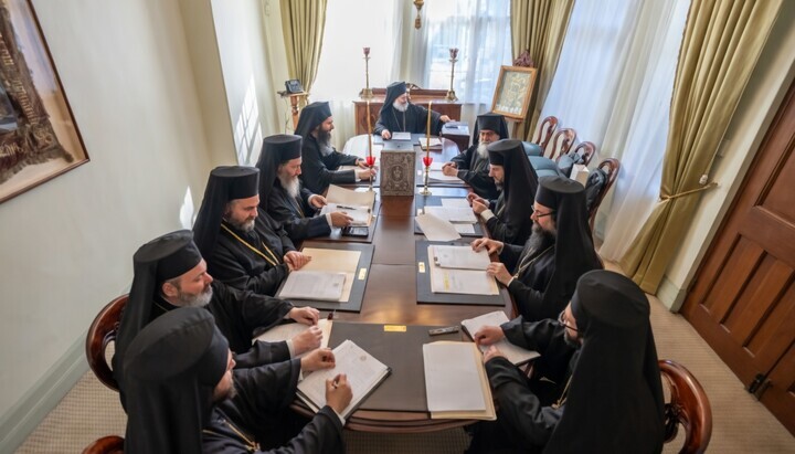 Синод Австралійської архієпископії Константинопольського Патріархату. Фото: orthodoxianewsagency.gr