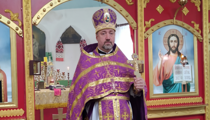 Протоієрей Богдан Гуляк. Фото: прес-служба Сумської єпархії