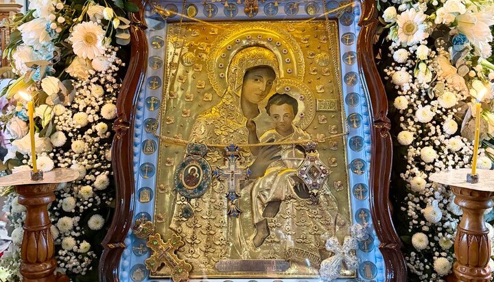 Krasnoilsk Icon of the Mother of God. Photo: Press Service of the Chernivtsi Eparchy
