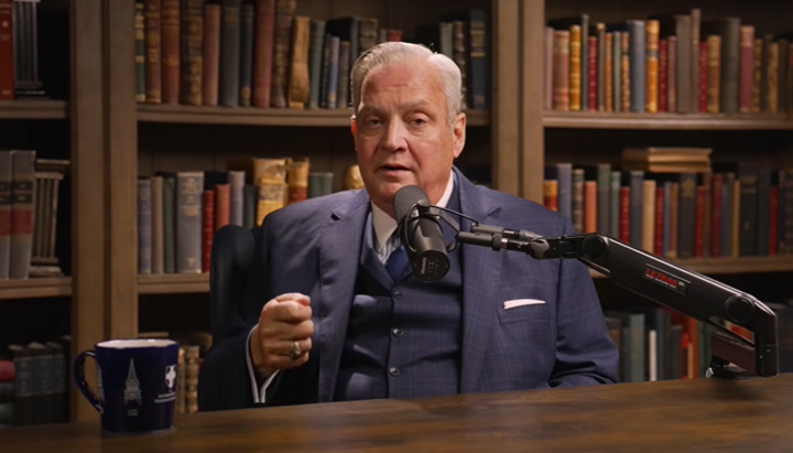 President of the Southern Baptist Theological Seminary Dr. R. Albert Mohler, Jr. Photo: screenshot from Albert Mohler YouTube channel