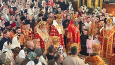 Блаженніший очолив всенічне бдіння в кафедральному соборі Чернівців