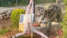 Ізраїльський солдат знищив статую Христа в Лівані