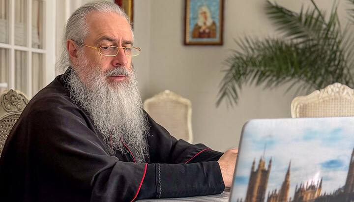 Μητροπολίτης Αρσένιος. Φωτογραφία: ΤΓ της Λαύρας του Σβιατογκόρσκ