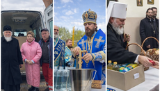 Єпархії УПЦ на Великдень провели благодійні акції по всій Україні