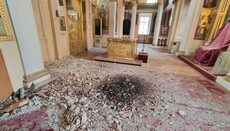 У Херсоні від обстрілу постраждав Свято-Духівський кафедральний собор