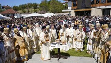 Патріарх Порфірій освятив меморіальний центр святителя Миколая в Сербії