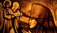 Переможниця шоу «Україна має талант» зняла пісочну анімацію Параскевиївської обителі (ВІДЕО)