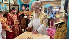 У Запорізькій єпархії УПЦ освятили храм після реставрації