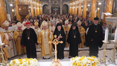 Патріарх Варфоломій відвідав месу на честь річниці обрання папи Лева