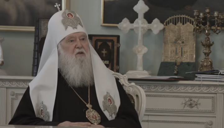Filaret Denysenko. Photo: screenshot from V. Kyrylenko’s YouTube channel